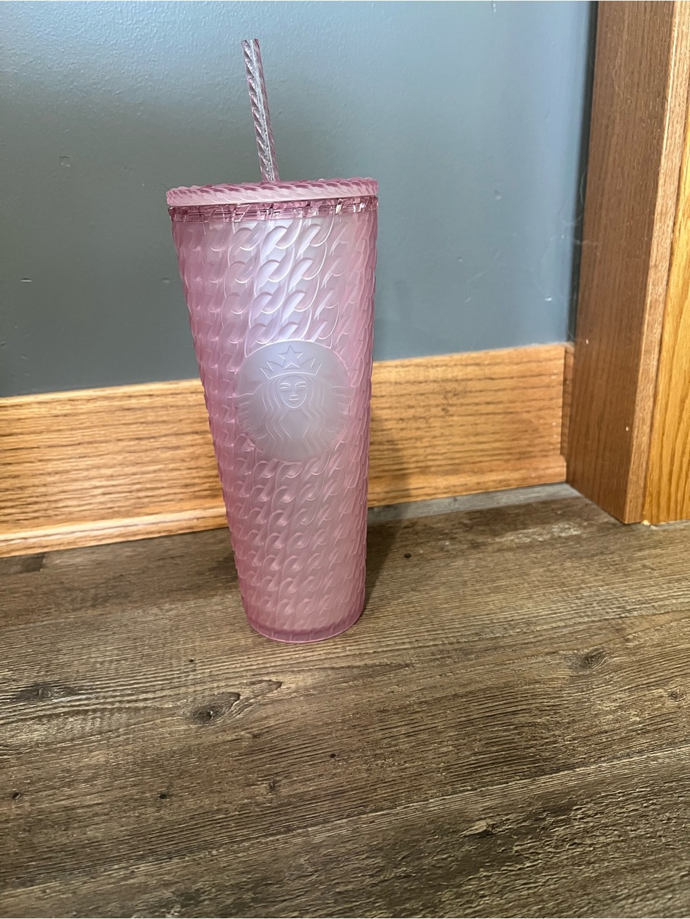 Pink Starbucks Tumbler